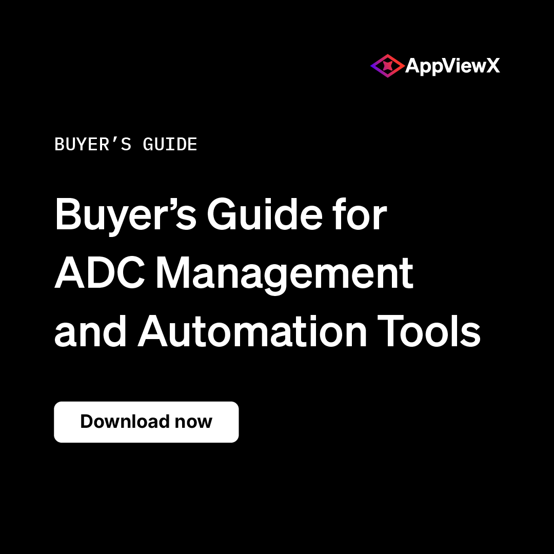 Buyers guide for ADC Management